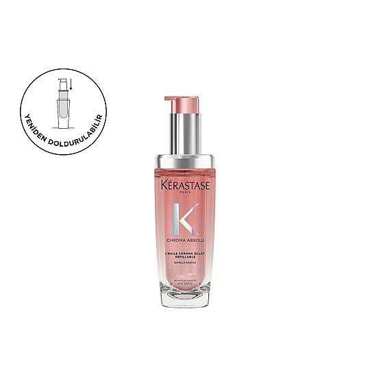 Kerastase Chroma Absolu L'Huile Chroma Eclat Saç Yağı Yeniden Doldurulabilir 75 ml - 6