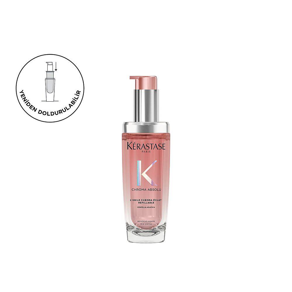Kerastase Chroma Absolu L'Huile Chroma Eclat Saç Yağı Yeniden Doldurulabilir 75 ml - 6