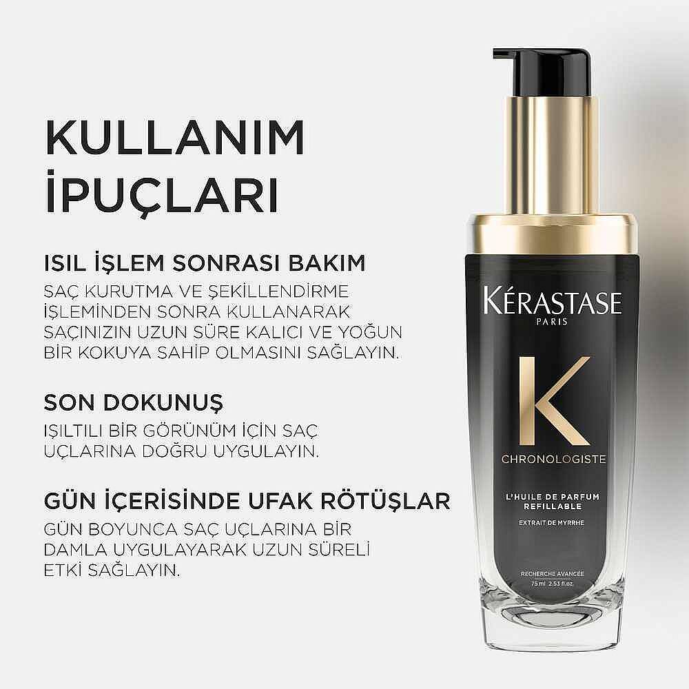 Kerastase Chronologiste L'Huile de Parfum Yedek Şişe Saç Yağı 75 ml - 6