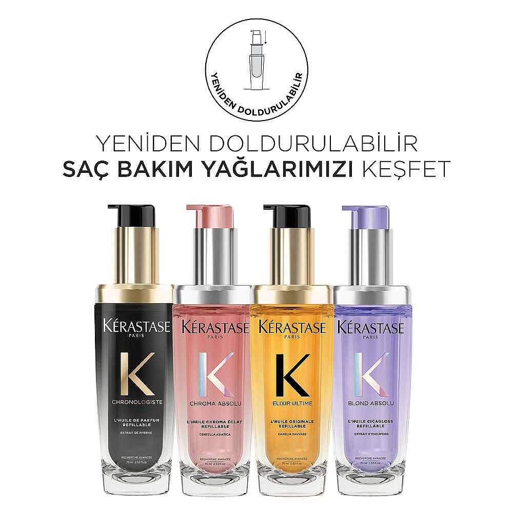 Kerastase Chronologiste L'Huile de Parfum Yeniden Doldurulabilir Saç Yağı 75 ml - 2