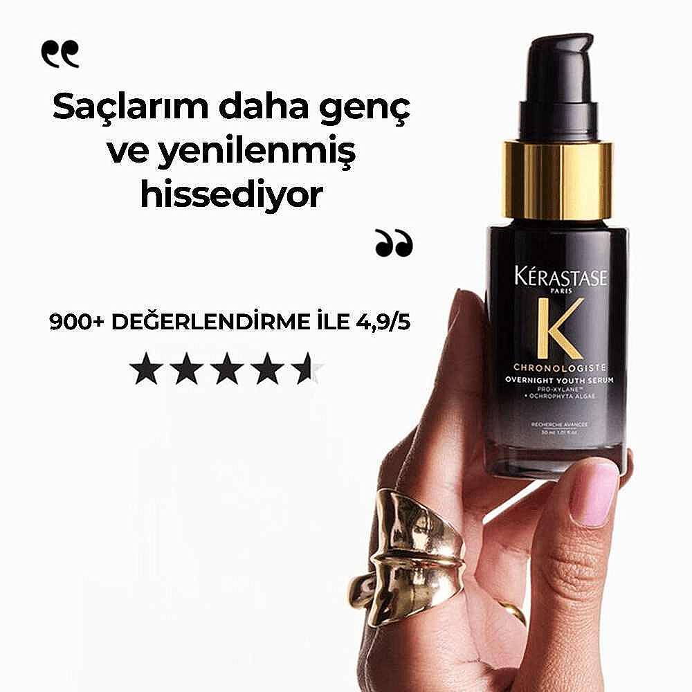 Kerastase Chronologiste Yenileyici Şampuan 250 ml ve Gece Bakım Serumu 30 ml - 2