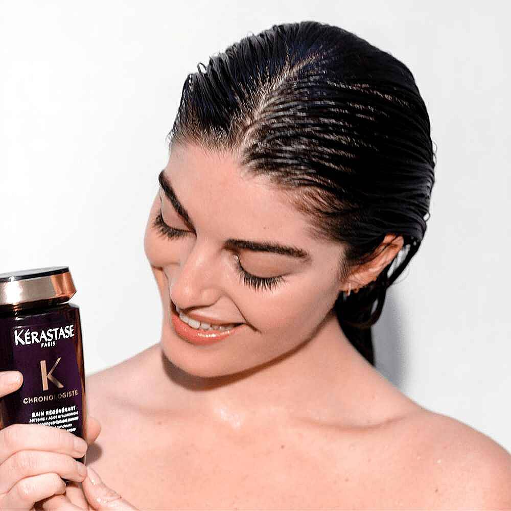 Kerastase Chronologiste Yenileyici Şampuan 250 ml ve Gece Bakım Serumu 90 ml - 8