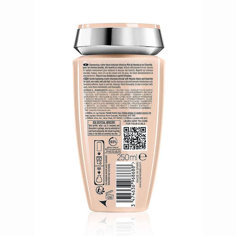Kerastase Curl Manifesto Bain Hydratation Douceur Kıvırcık Saçlar için Besleyici Şampuan 250 ml - 3