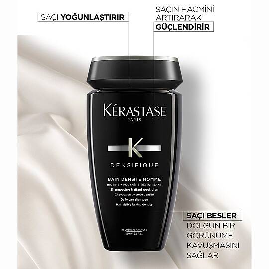 Kerastase Densifique Bain Densite Homme Erkekler İçin Yoğunluk Kazandıran Şampuan 250 ml 2 Adet - 2