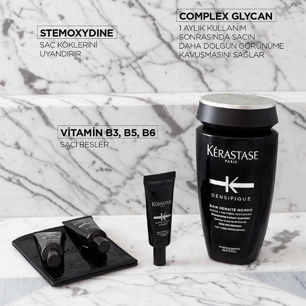 Kerastase Densifique Bain Densite Homme Erkekler İçin Yoğunluk Kazandıran Şampuan 250 ml - 5