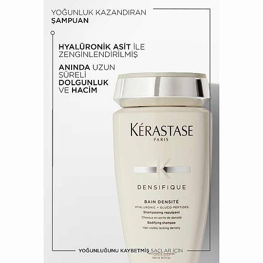 Kerastase Densifique Bain Densite Yoğunluk Kazandıran Şampuan 250 ml - 7