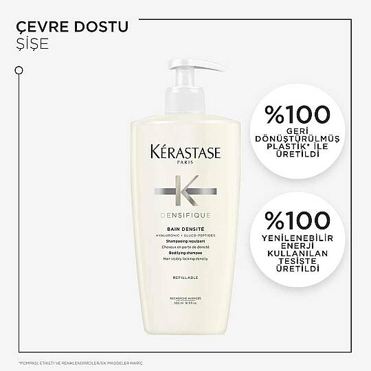 Kerastase Densifique Bain Densite Yoğunluk Kazandıran Şampuan 500 ml - 8