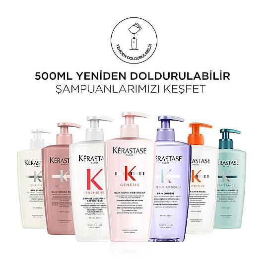 Kerastase Densifique Bain Densite Yoğunluk Kazandıran Şampuan 500 ml - 4