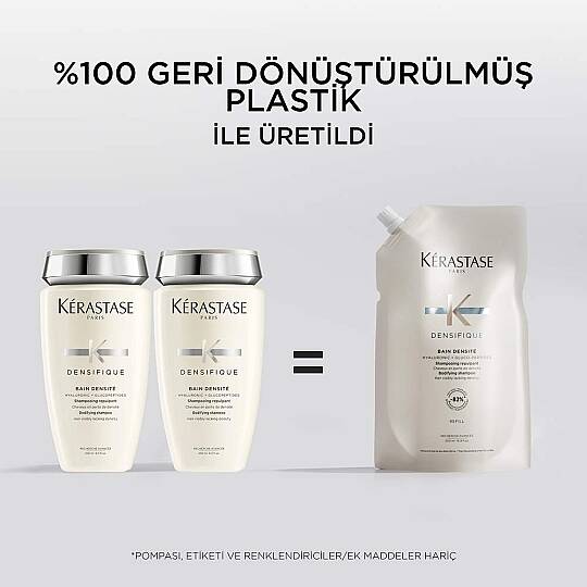 Kerastase Densifique Bain Densite Yoğunluk Kazandıran Şampuan Refill 500 ml - 6