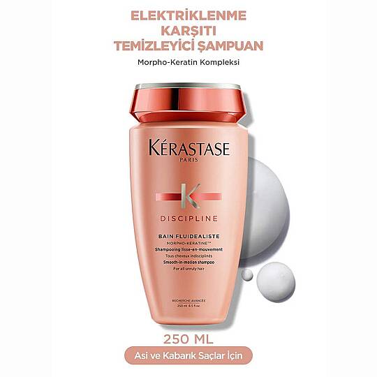 Kerastase Discipline Bain Fluidealiste Kolay Şekillendirme Sağlayan ve Elektriklenme Karşıtı Şampuan 250 ml - 7