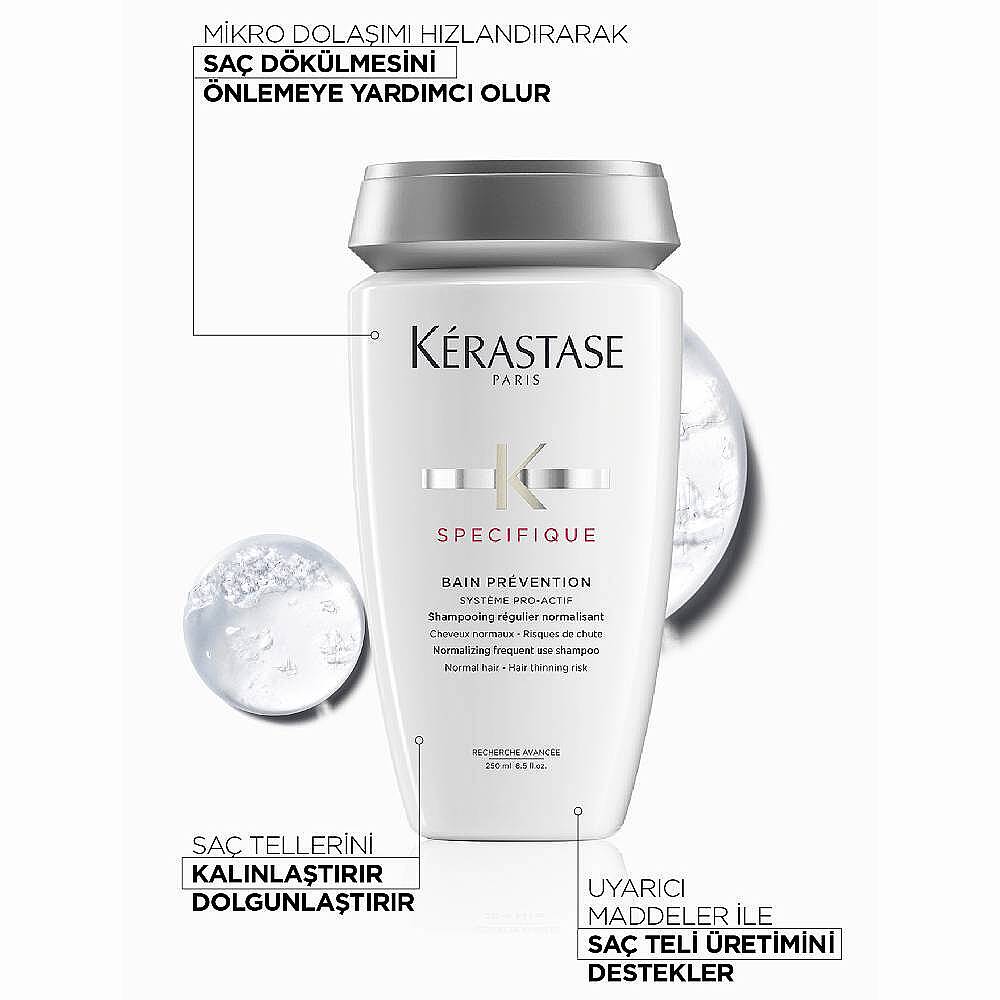 Kerastase Dökülme Karşıtı Bakım Seti ve Purple Flat Pouch - 3