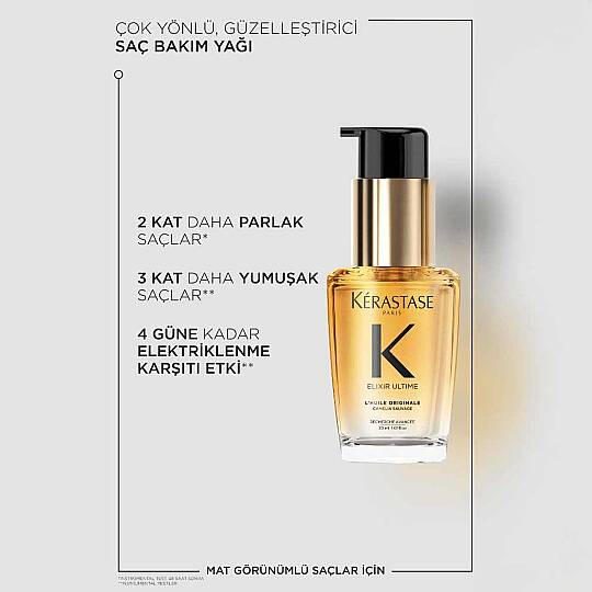 Kerastase Dökülme Karşıtı Besleyici Saç Bakım Seti ve Purple Flat Pouch - 2