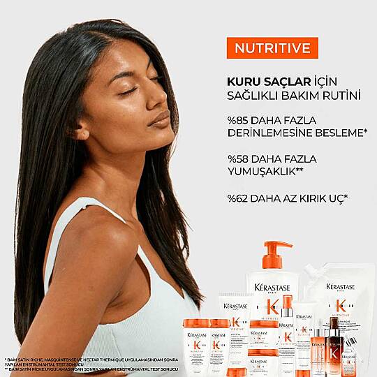 Kerastase Dökülme Karşıtı Güçlendirici Saç Bakım Seti ve Beyaz Düz Çanta - 2