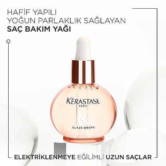 Kerastase Elektriklenmeye Eğilimli Saçlar İçin Bakım Seti ve Pink Flat Pouch - 3