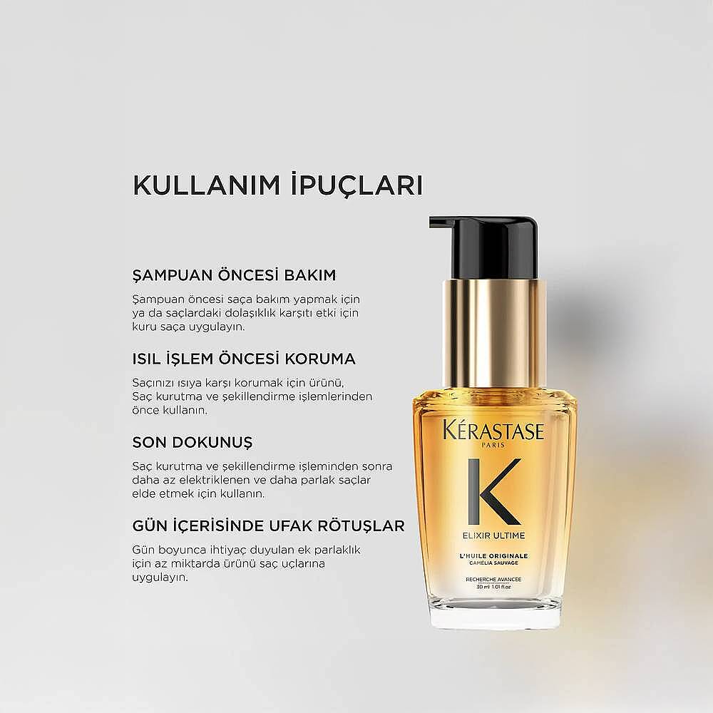 Kerastase Elixir & Genesis Dökülme Karşıtı ve Güçlendirici Saç Bakım Seti - 3