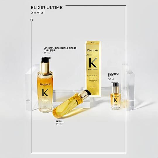 Kerastase Elixir & Genesis Dökülme Karşıtı ve Güçlendirici Saç Bakım Seti - 2