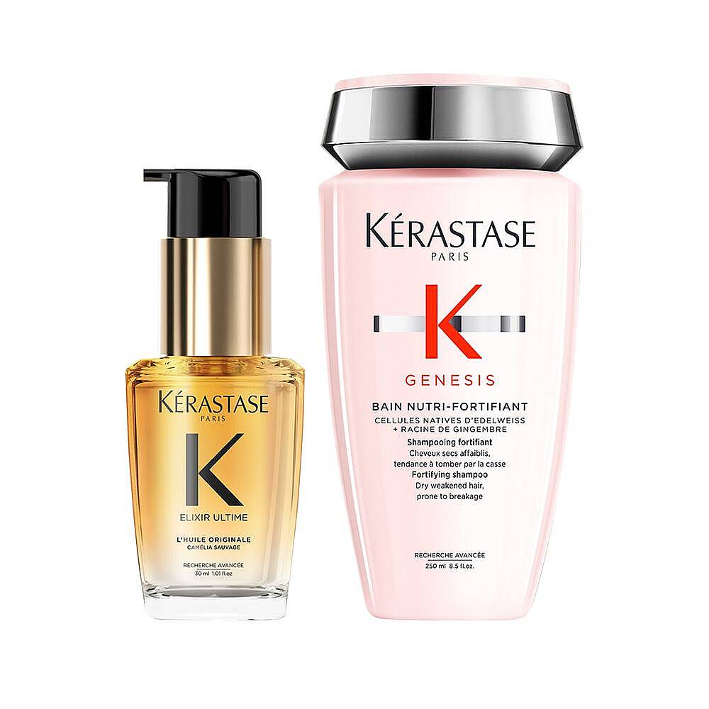 Kerastase Elixir & Genesis Dökülme Karşıtı ve Güçlendirici Saç Bakım Seti - 1