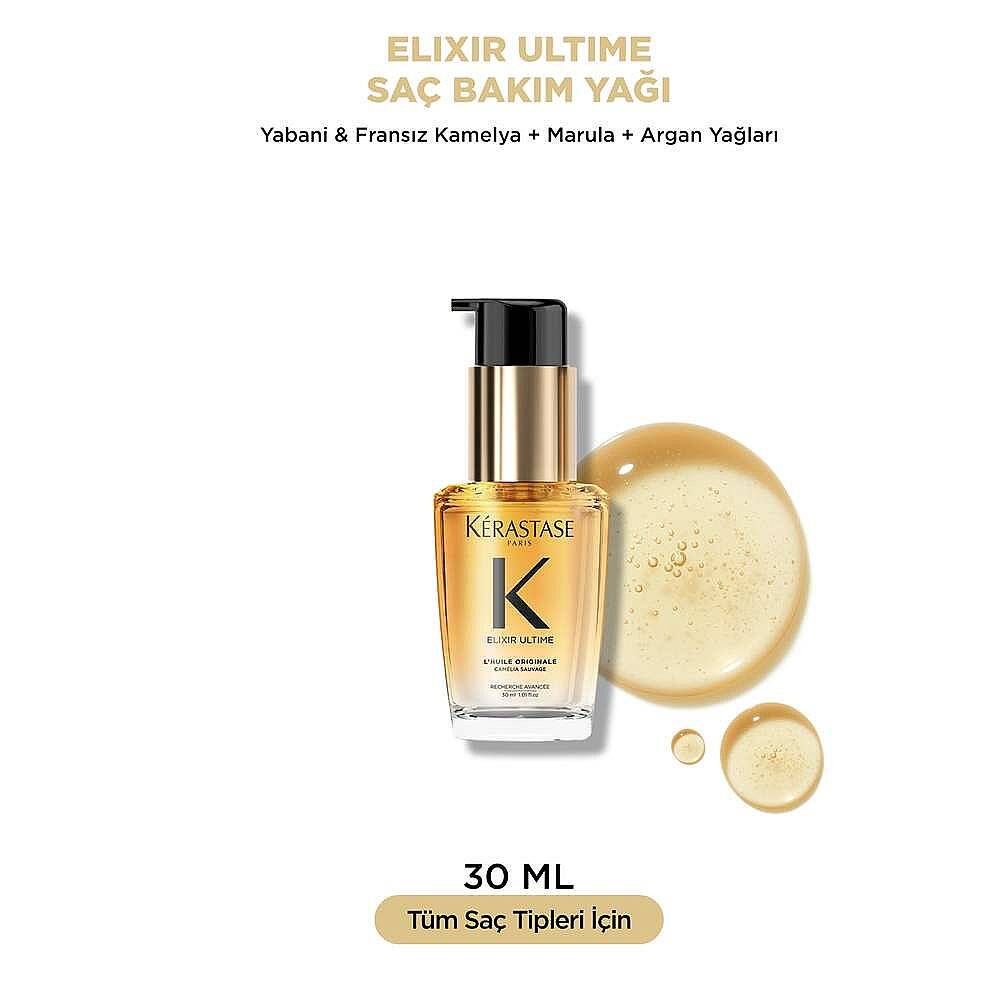 Kerastase Elixir Ultime L'Huile Originale Saç Yağı 30 ml - 9