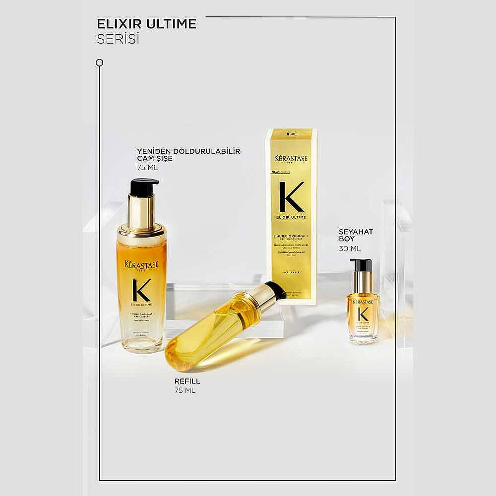 Kerastase Elixir Ultime L'Huile Originale Saç Yağı 30 ml - 2
