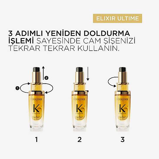 Kerastase Elixir Ultime L'Huile Originale Saç Yağı 75 ml - 5