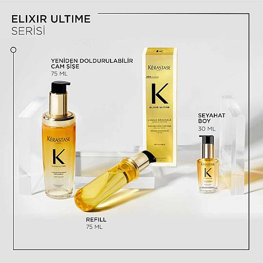 Kerastase Elixir Ultime L'Huile Originale Saç Yağı 75 ml - 2