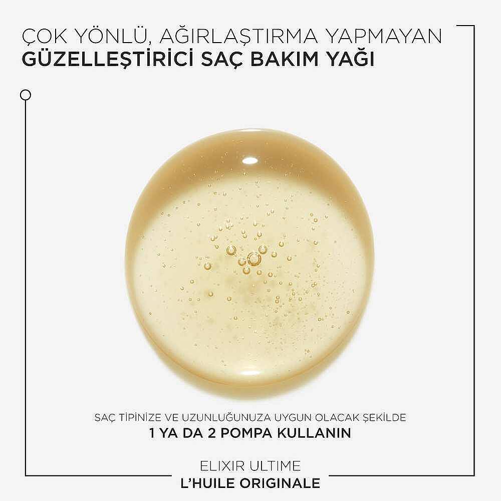 Kerastase Elixir Ultime L'Huile Originale Saç Yağı Refill 75 ml - 2