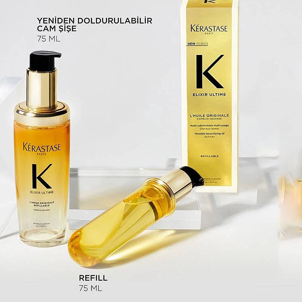 Kerastase Elixir Ultime Refill Saç Bakım Seti - 5