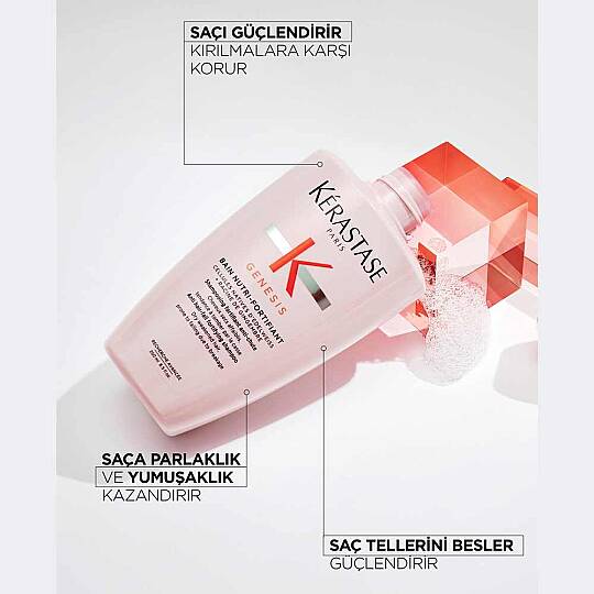 Kerastase Genesis Bain Nutri Fortifiant Dökülme Karşıtı Güçlendirici Şampuan 250 ml - 11
