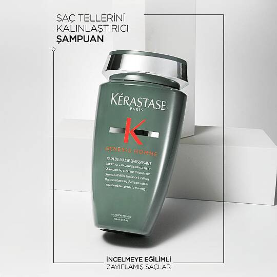 Kerastase Genesis Homme Bain de Masse Yoğunlaştırıcı Şampuan 250 ml - 4