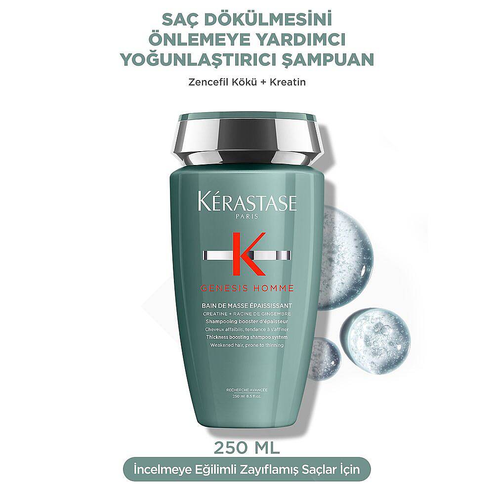 Kerastase Genesis Homme Erkeklere Özel Yoğunlaştırıcı Saç Bakım Seti - 3