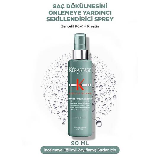 Kerastase Genesis Homme Erkeklere Özel Yoğunlaştırıcı Saç Bakım Seti - 2