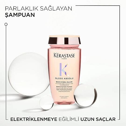 Kerastase Gloss Absolu Elektriklenme Karşıtı Parlaklık ve Isı Koruması Sağlayan 3'lü Bakım Rutini - 4