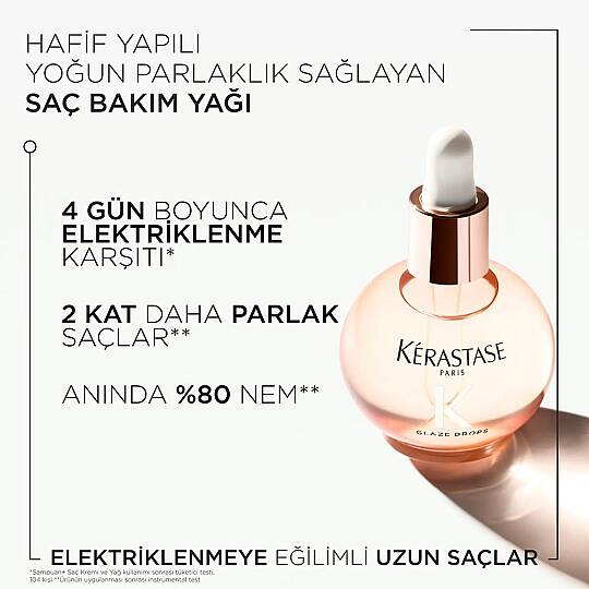 Kerastase Gloss Absolu Elektriklenme Karşıtı Parlaklık ve Isı Koruması Sağlayan 3'lü Bakım Rutini - 3