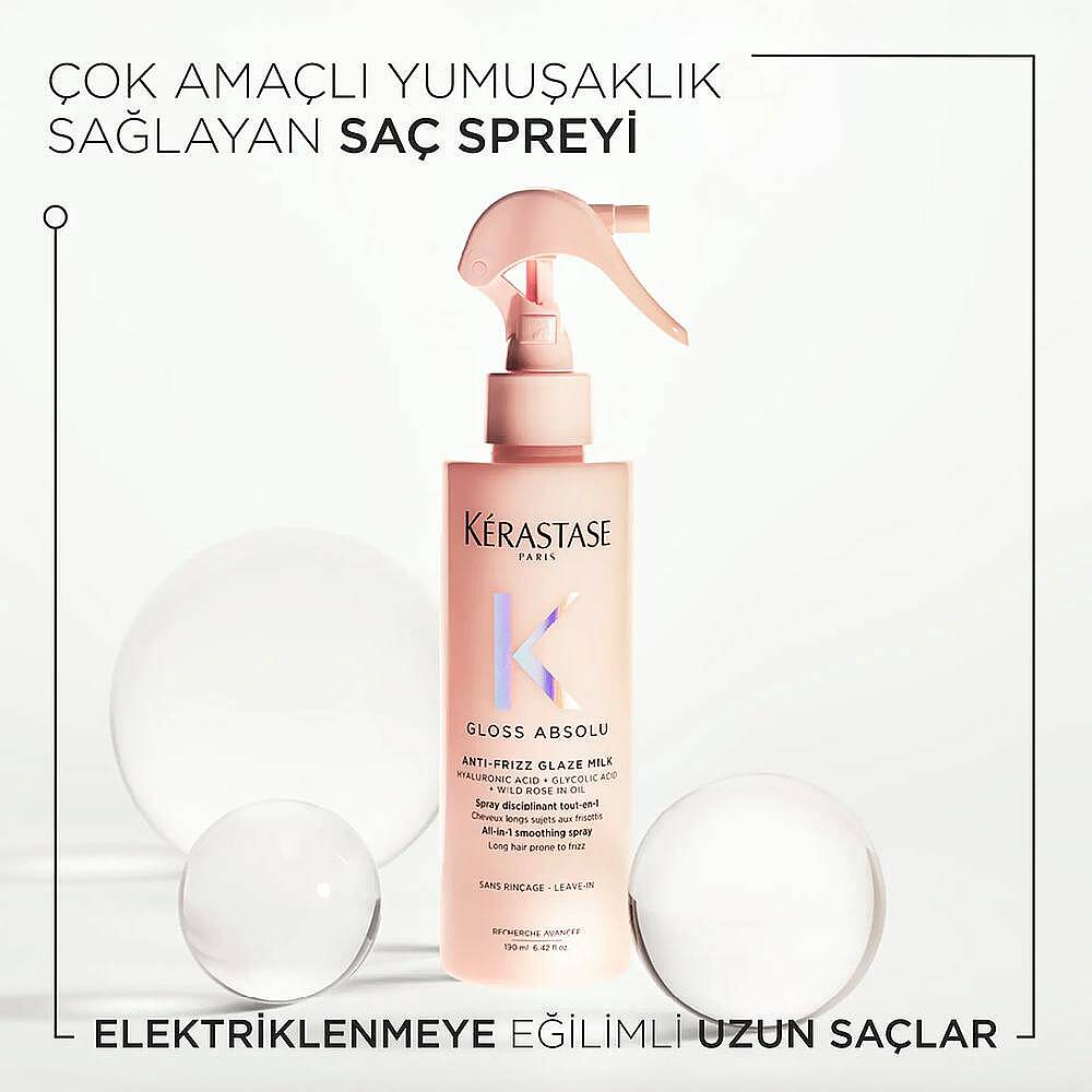 Kerastase Gloss Absolu Elektriklenmeye Eğilimli Saçlar için Parlaklık Veren 2'li Set - 2