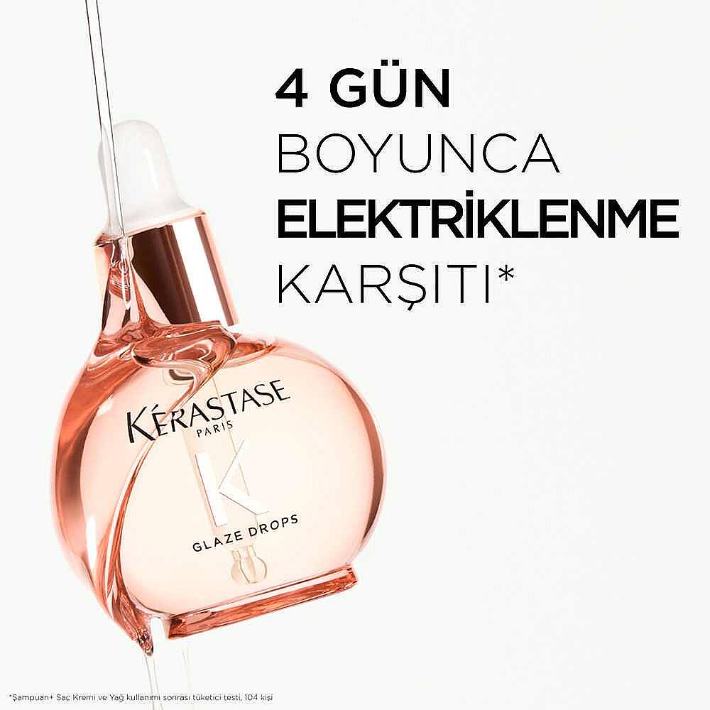 Kerastase Gloss Absolu Glaze Drops Elektriklenmeye Eğilimli Saçlar İçin Saç Bakım Yağı 45 ml - 4