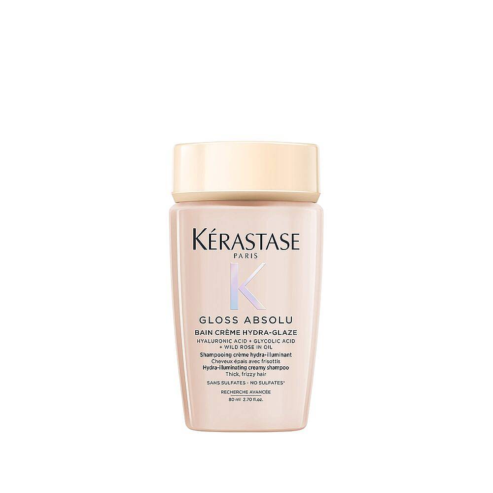 Kerastase Gloss Absolu Kalın Telli ve Elektriklenmeye Eğilimli Saçlar İçin Nemlendiren ve Parlaklık Artıran Kremsi Şampuan 80 ml - 1