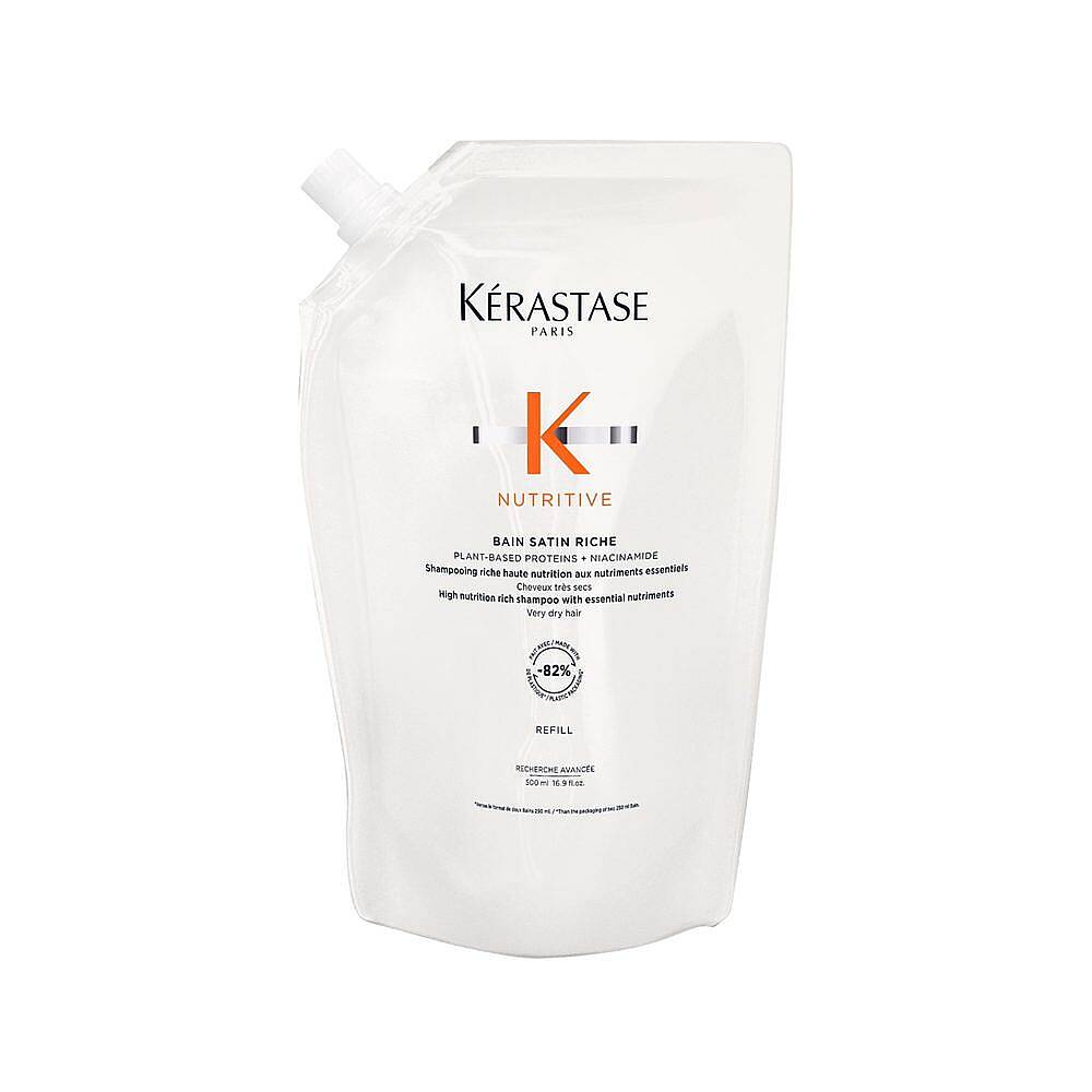 Kerastase Nutritive Bain Satin Riche Yoğun Nemlendirici Şampuan Refill 500 ml - 1