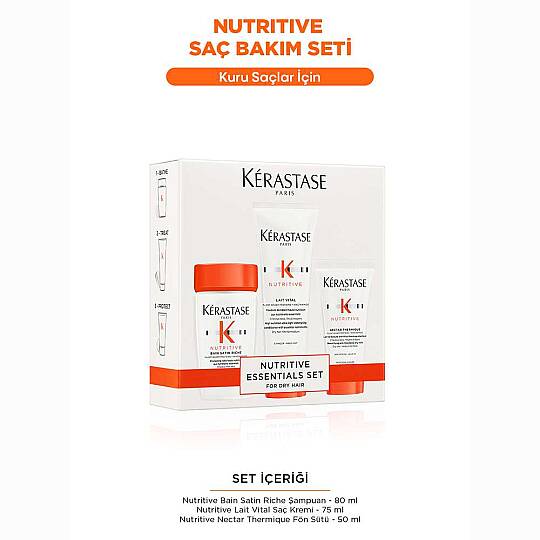 Kerastase Nutritive Kuru Saçlar İçin Bakım Seti - 7