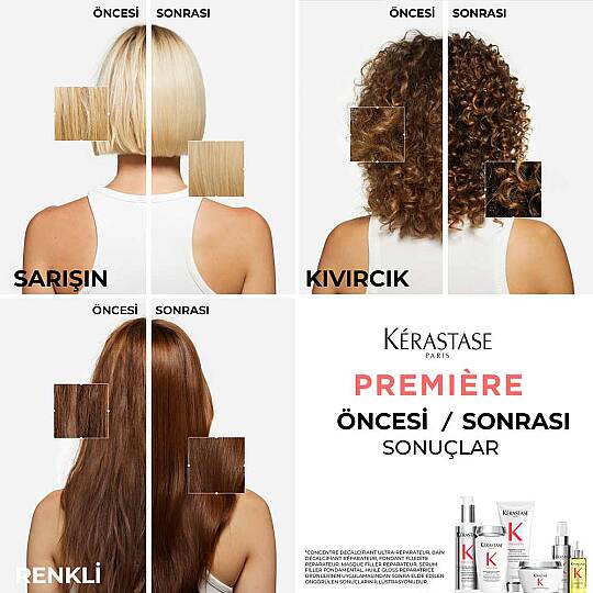 Kerastase Premiere Bain Decalcifiant Reparateur Yıpranmış Saçlar için Onarım Sağlayan Şampuan 80 ml - 5