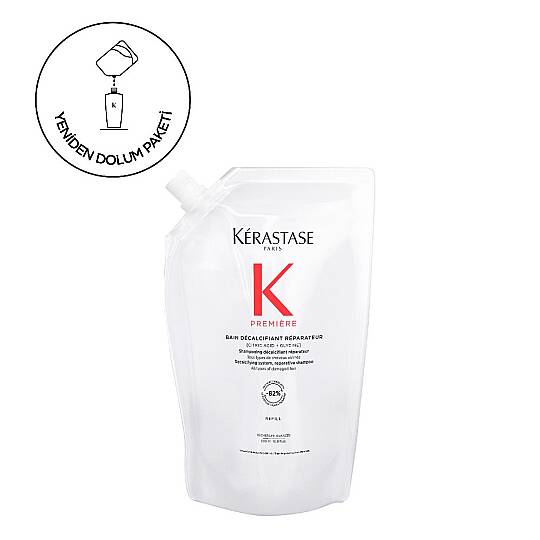 Kerastase Premiere Bain Decalcifiant Reparateur Yıpranmış Saçlar için Onarım Sağlayan Şampuan Seti - 5