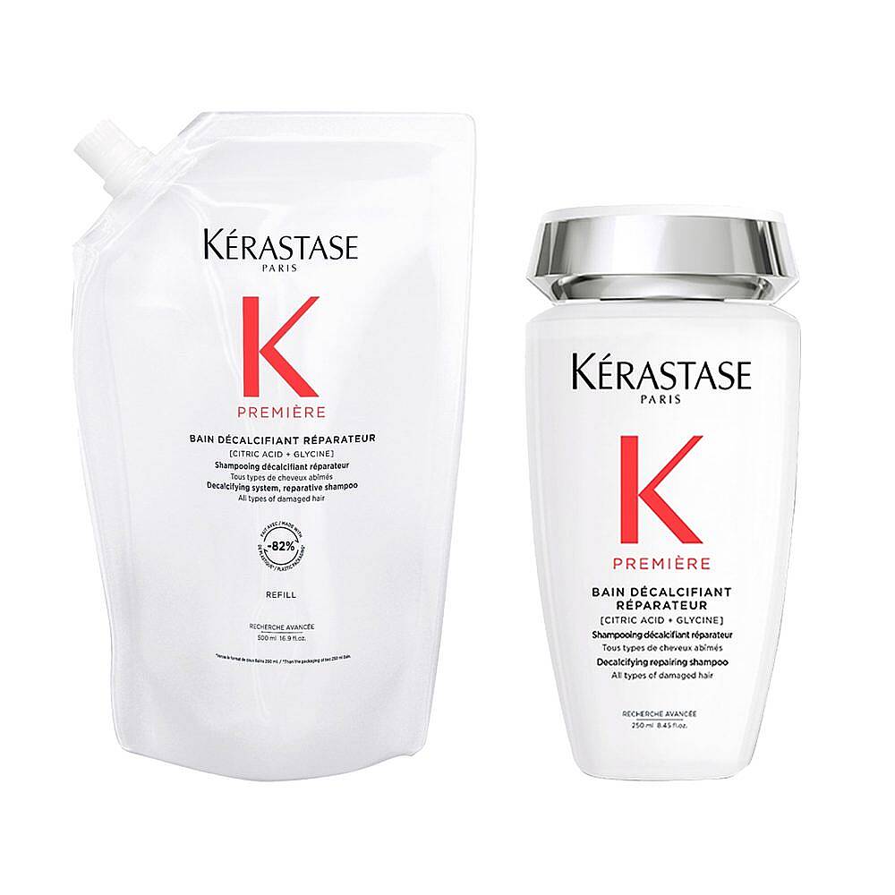 Kerastase Premiere Bain Decalcifiant Reparateur Yıpranmış Saçlar için Onarım Sağlayan Şampuan Seti - 1