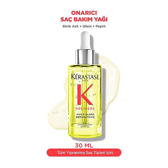 Kerastase Premiere Huile Gloss Reparatrice Yoğun Parlaklık Veren Onarıcı Saç Bakım Yağı 30 ml - 10