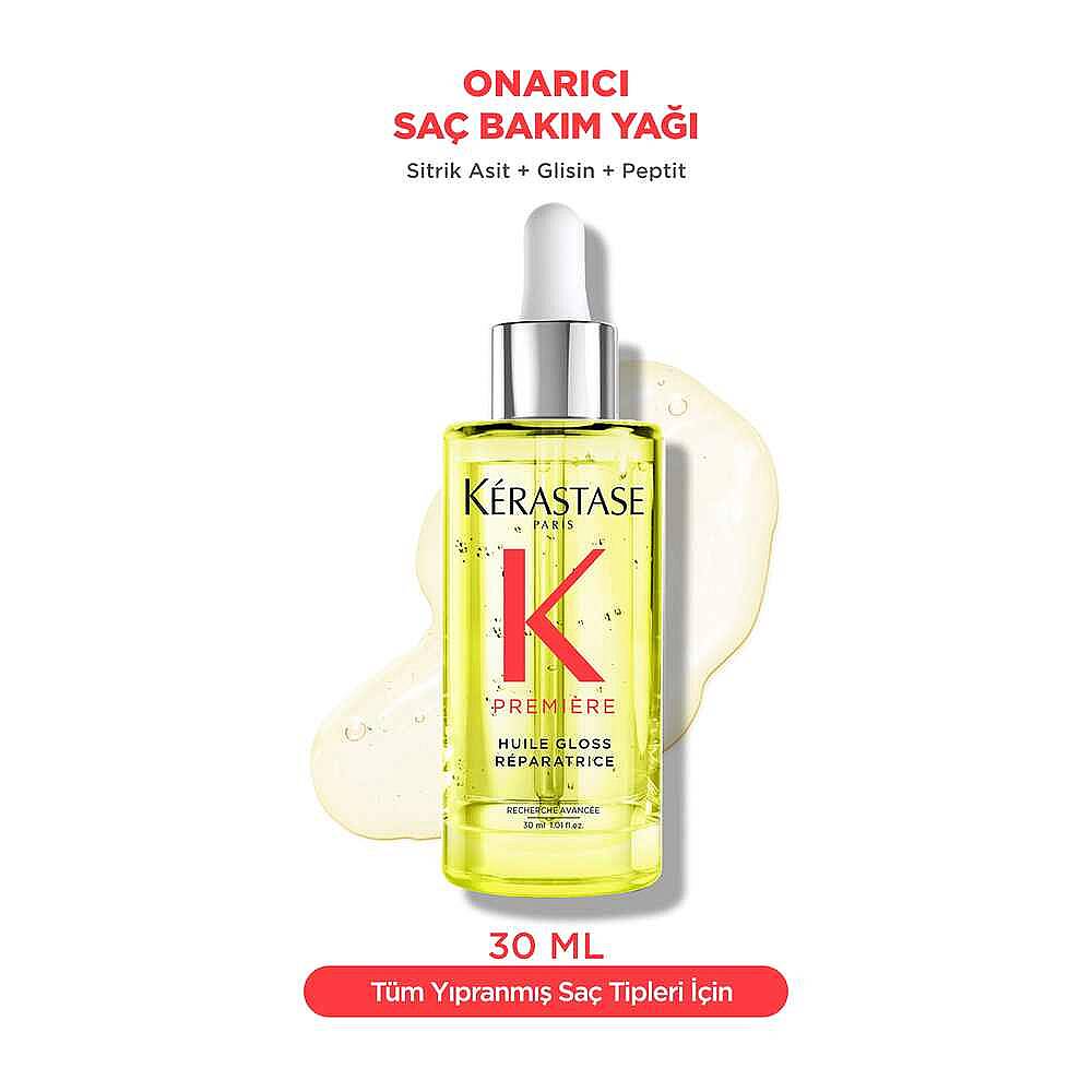 Kerastase Premiere Huile Gloss Reparatrice Yoğun Parlaklık Veren Onarıcı Saç Bakım Yağı 30 ml - 10
