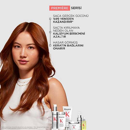 Kerastase Premiere Yıpranmış Saçlar İçin Onarım Sağlayan Power Duo Set - 4