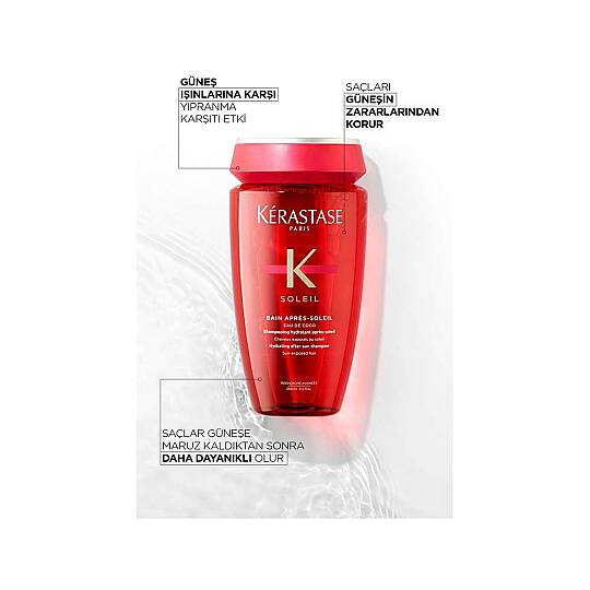 Kerastase Soleil Bain Apres-Soleil Güneşten Koruyan Şampuan 250 ml - 7
