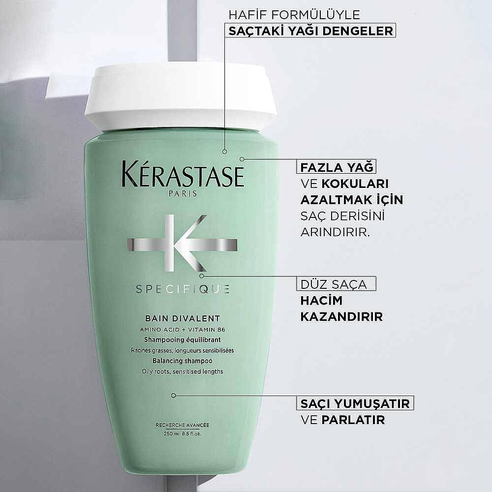 Kerastase Specifique Bain Divalent Yağlanma Karşıtı Şampuan 250 ml - 7