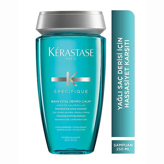 Kerastase Specifique Bain Vital Dermocalm Yağlı Saç Derisi için Hassasiyet Karşıtı Şampuan 250 ml - 3