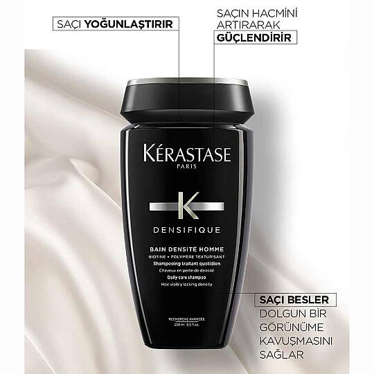 Kerastase x Loreal Professionnel Erkekler İçin Yoğunuk Kazandıran ve Şekillendirici Günlük Saç Bakım İkilisi - 7