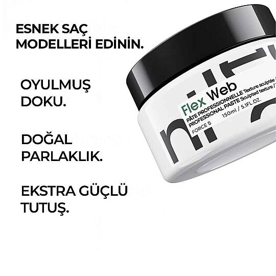 Kerastase x Loreal Professionnel Erkekler İçin Yoğunuk Kazandıran ve Şekillendirici Günlük Saç Bakım İkilisi - 5
