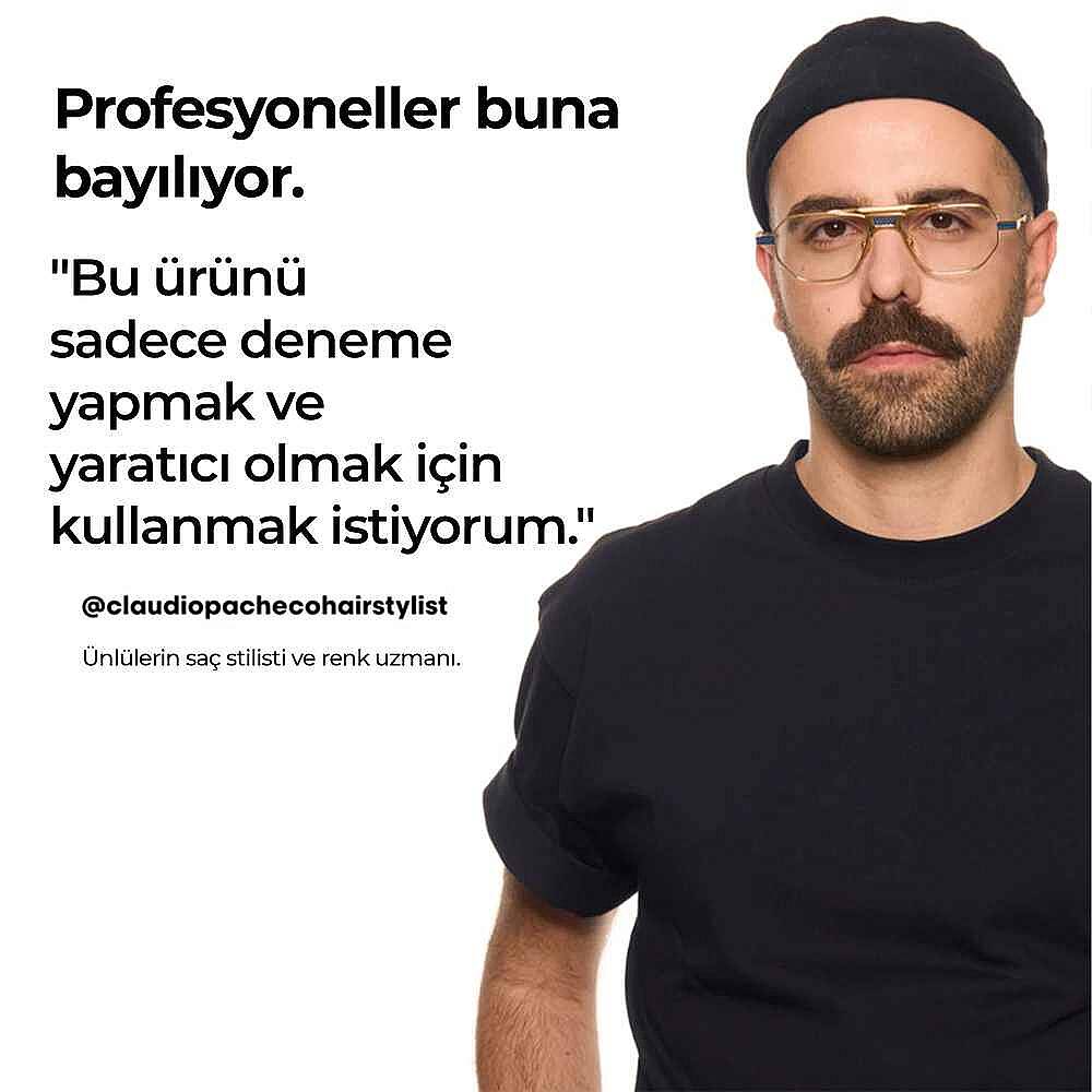 Kerastase x Loreal Professionnel Erkekler İçin Yoğunuk Kazandıran ve Şekillendirici Günlük Saç Bakım İkilisi - 2